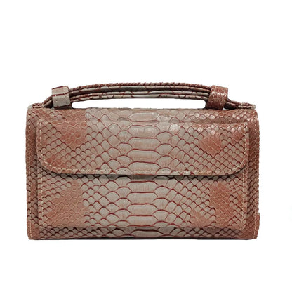 Luxury Snake Pattern Chain Flap Handbags Evening Clutches Crossbody Messenger Shoulder Bags Women Female Ladies Luxurious Purses