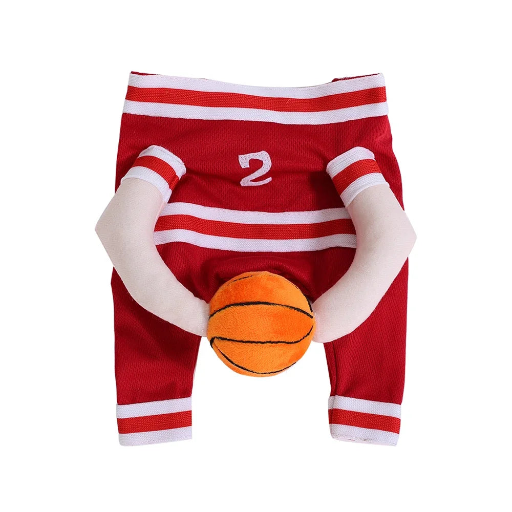 Halloween Dog Basketball Costume Funny Breathable Puppy Sport Outfits Cosplay Clothes For Small Medium Dogs Cats French Bulldog