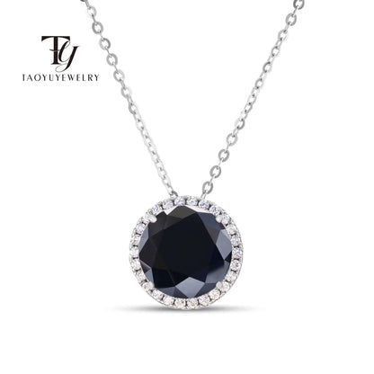 5CT D Color Moissanite Classic Pendant Necklace Fairy Necklace Real 925sterling Silver Women Fine Jewelry For Valentine's Party