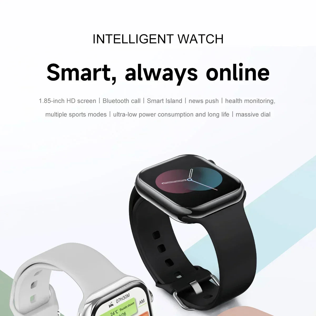2026 Series 10 Watch 10 GPS Smart Watch Memory Music Video Bluetooth Call Heart Rate Waterproof NFC Smartwatch For Apple Android