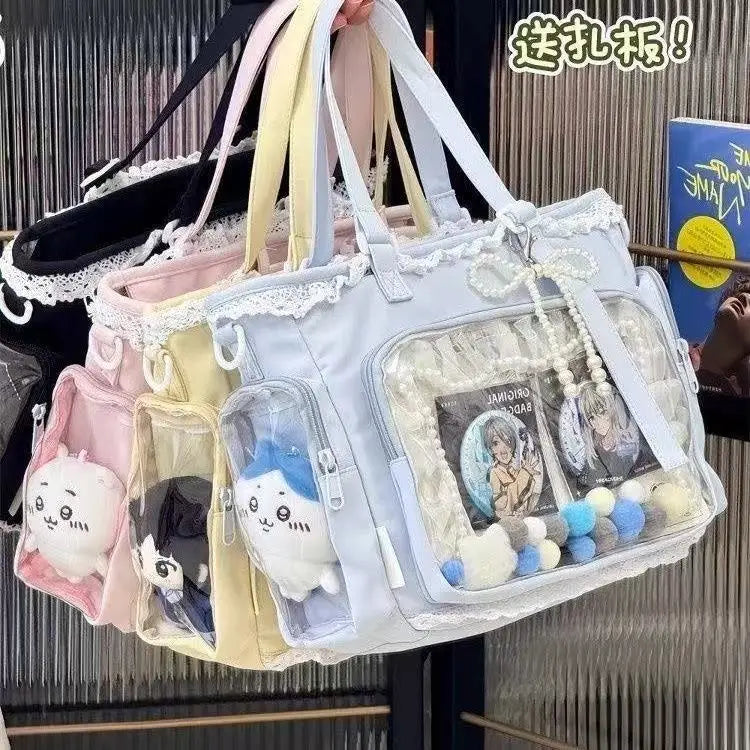 Ballet Girl Large Appetite Itabag Japanese Two-Dimension Single Shoulder Crossbody Bag Gift For Friends Women'S Handbag