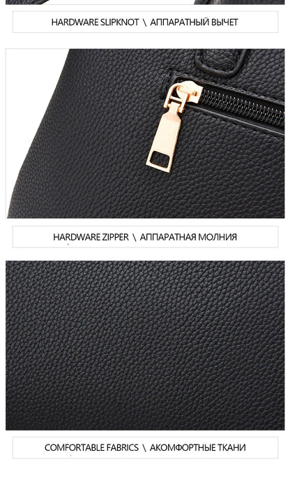 New Famous Designer Brand Bags Women Leather Handbags Luxury Ladies Hand Bags Purse Fashion Shoulder Bags Gift