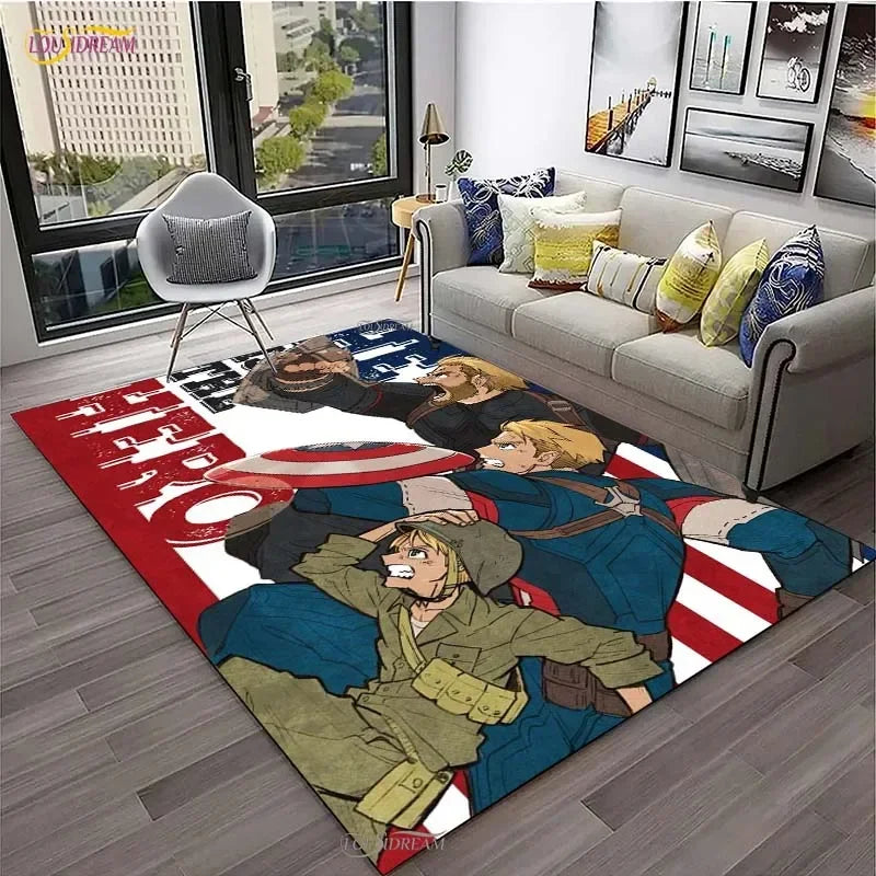 My Hero Cartoon Anime Carpet for Living Room Bedroom Table Cinema Rug Kitchen Door Kids Un-slip Floor Mat Alfombra Birthday gift