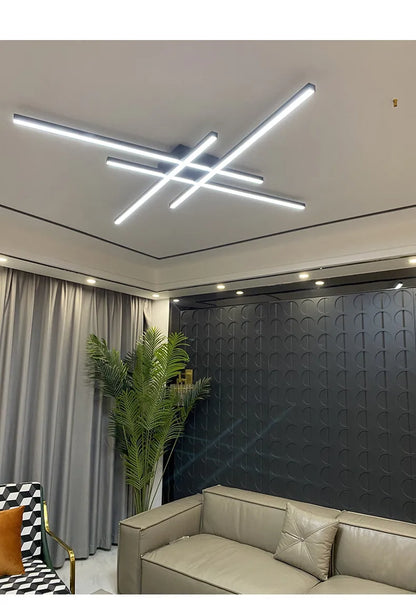 Ceiling light simple modern bedroom  atmosphere duplex villa hall Nordic lamps minimalist living room lamp room ceiling lights