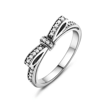 European New 925 Silver Heart-Shaped,Floral,Square Ring Suitable for Exquisite High-Quality Jewelry for Women at Wedding Parties