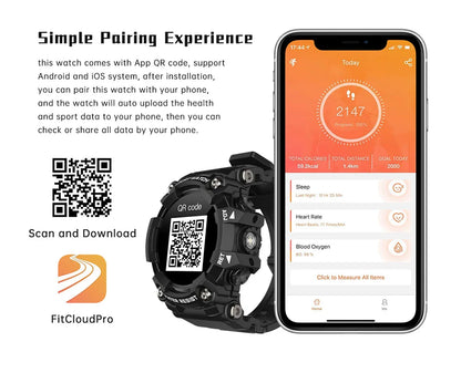 2026 Altitude Barometer Men's Smartwatch Bluetooth Talking Compass Air Pressure Multi Sport Smart Watch for iOS Android