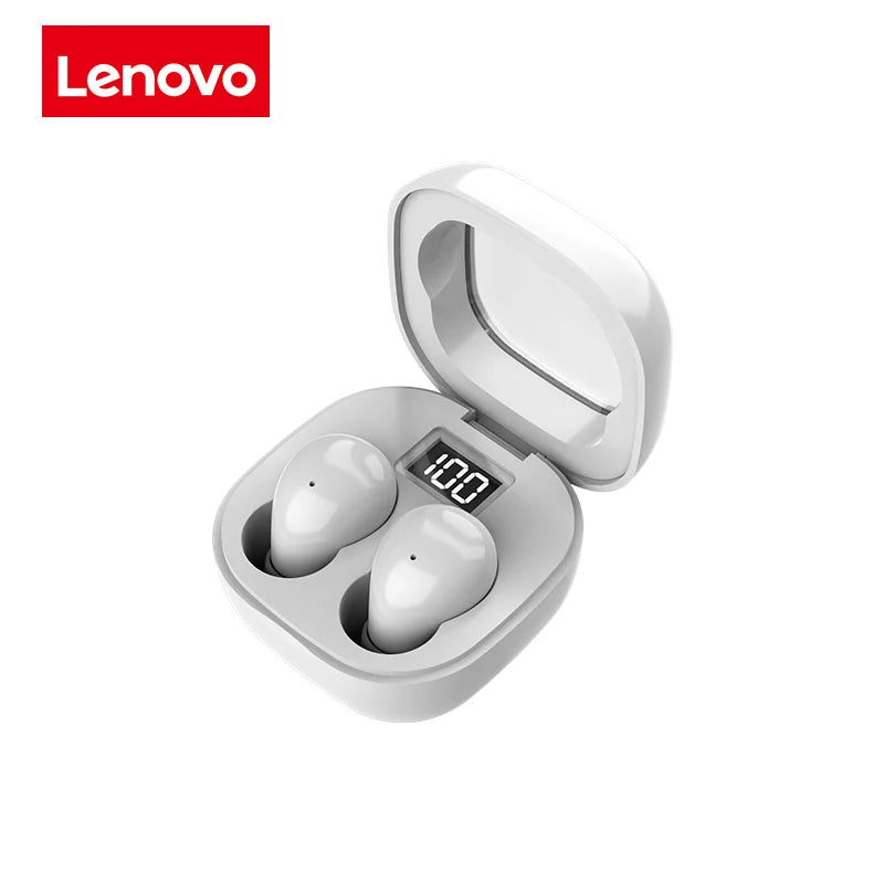 Lenovo SK19 Mini Wireless Bluetooth 5.3 Earphones Invisible Sleep Headphones for Huawei Xiaomi Redmi Noise Reduction Heasets