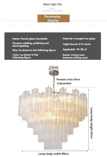 Designer Murano Ceiling Chandeliers Pink Colorful Glass LED Hanging Pendant Lights for Living Dining Room Bar Villa Art Lighting