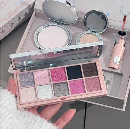 Cosmetic Sets Ballet Makeup Gift Box Cheek Blush Red Lip Glaze Eye Shadow Professional Concealer Bronzer All In One Girl Gift