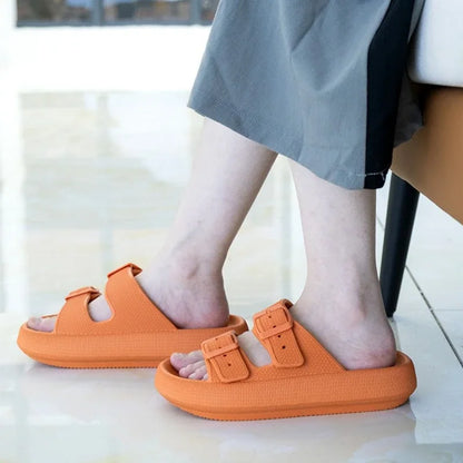 Cushion Sandals Women Men Cloud Soft Sole Slides Platform Slippers Eva Outdoor Sandals Non-slip Home Ciabatte Uomo Flip Flop