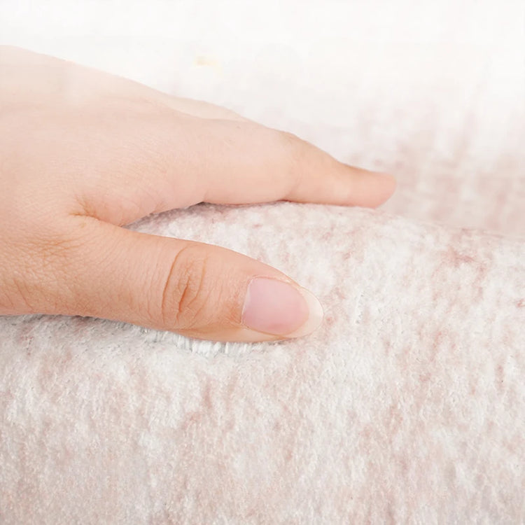 Cream Style Bedroom Decor Carpet Large Area Round Carpets for Living Room Home Thicken Washable Floor Mat Fluffy Soft Lounge Rug