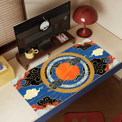 Art Amaterasu Mouse Pad Non-slip Rubber Gamer Balance Computer Mat Decoracion Deskmat Laptop Office Large
