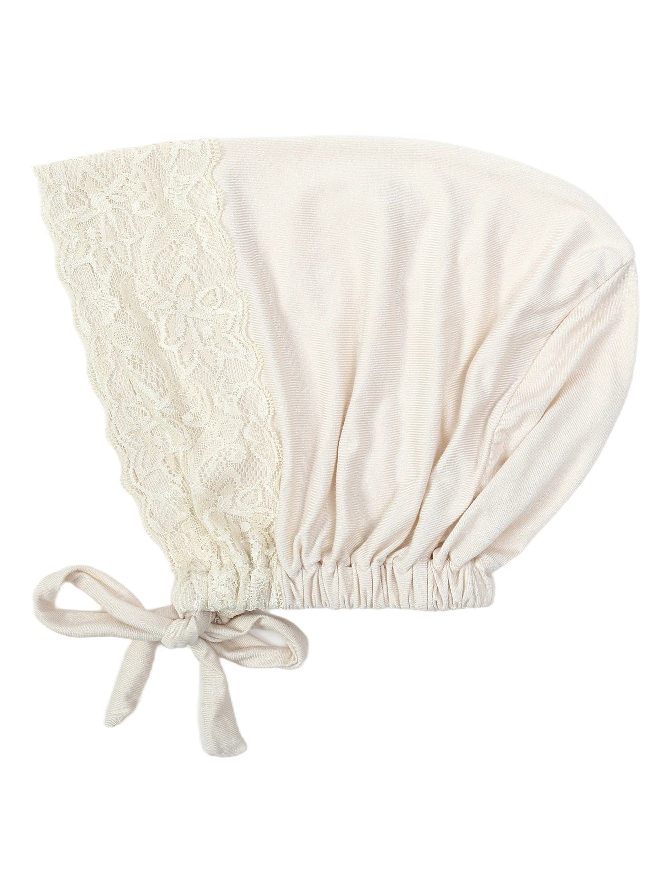 Soft Elastic Strap Muslim Turban Hat Lace Inner Hijab Caps Islamic Underscarf Bonnet India Hats Female Headwrap Turbante Mujer