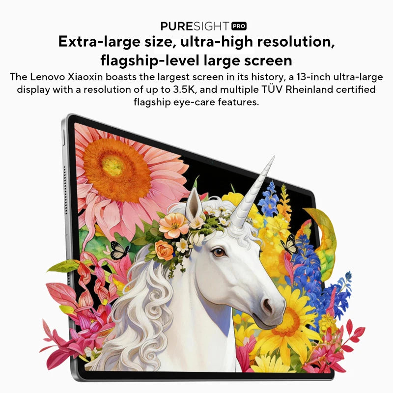 New Lenovo Xiaoxin Pro 13 AI Tablet 13'' 3.5K 144Hz Diplay Original CN version 10200mAh  Snapdragon 8s Gen 4 CPU WIFI 7 Pad PC