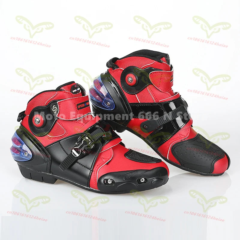 Riding Tribe B1001 Motorcycle Boots Professional Rally Racing Boots Motorbike Rider Biker Shoes Botas Motocross Protective Gear