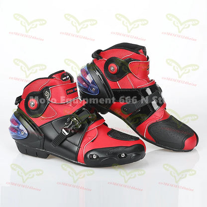 Riding Tribe B1001 Motorcycle Boots Professional Rally Racing Boots Motorbike Rider Biker Shoes Botas Motocross Protective Gear