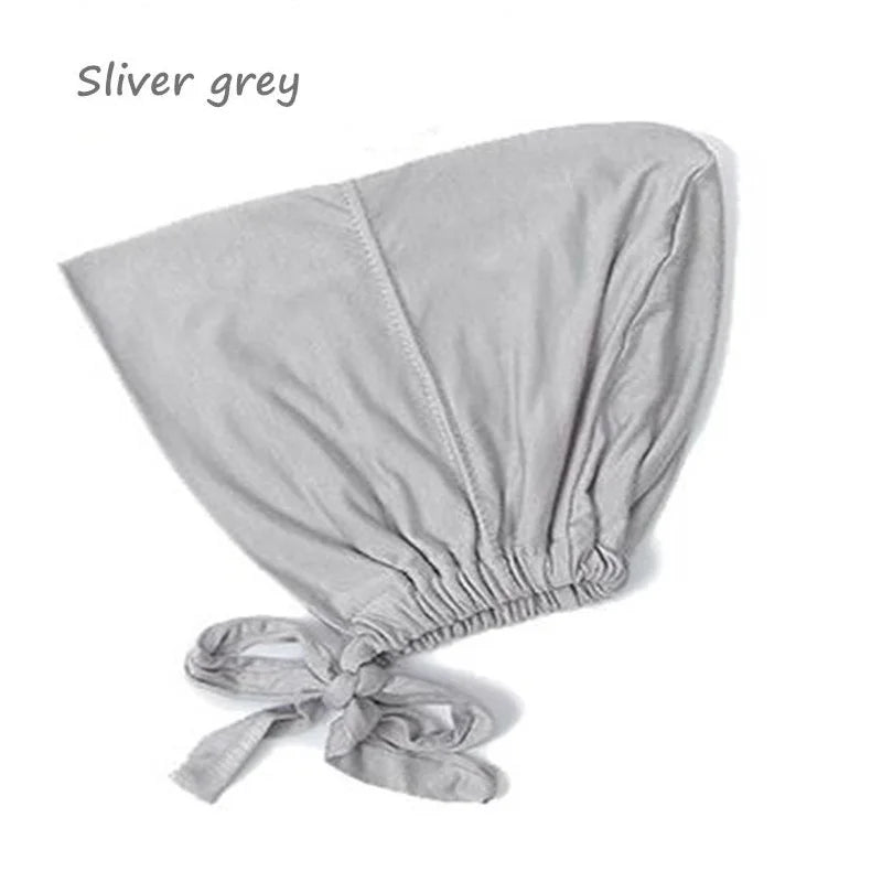 New Soft Modal Muslim Turban Hat Inner Hijab Caps Islamic Underscarf Bonnet India Hats Female Headwrap Turbante Mujer