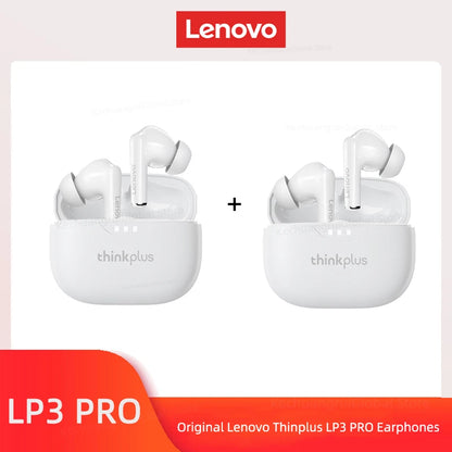 Original Lenovo Lp3 Pro TWS Earphones Wireless Bluetooth 5.3 Earbuds HIFI Sound Noise Reduction HD Call Low Latency Headphones