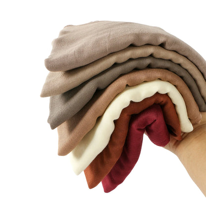New Cotton Rayon Modal Hijab Scarf Women Big Size Muslim Headscarf Wraps Shawl Femme Musulman Headband Islamic Turban 185*75CM