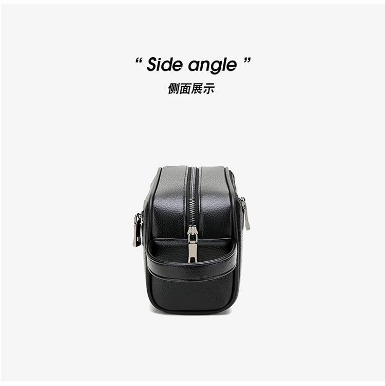 Men's Clutch Bag Fingerprint Lock Anti-theft Large Capacity Clutch Bag Wallet Business Men's Bag