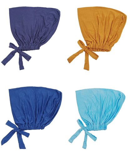 New Soft Modal Muslim Turban Hat Inner Hijab Caps Islamic Underscarf Bonnet India Hats Female Headwrap Turbante Mujer