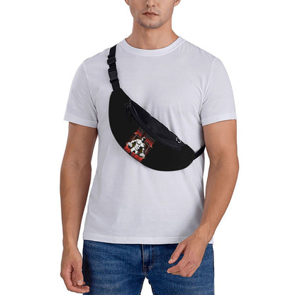Powerhouse Gym Fanny Bag Custom Bodybuilders Fitness Crossbody Waist Pack Men Women Cycling Camping Phone Money Pouch
