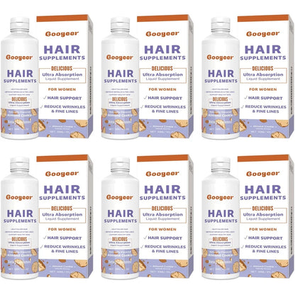 Hair Supplements Drops with Rosemary Oil Extract Ultra Absorption for Hair Support and Reduce Wrinkles & Fine Lines 30 ML