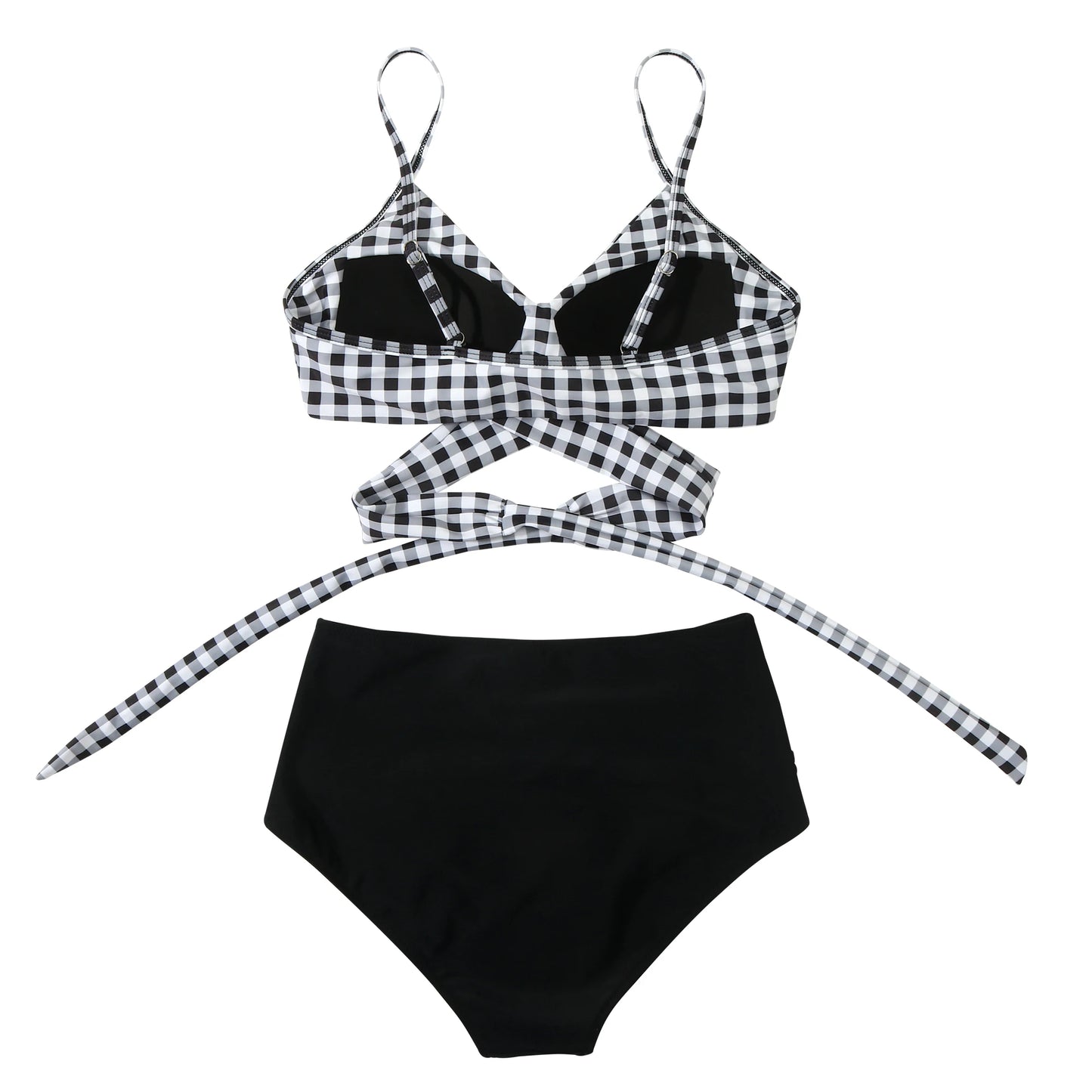 Push Up Bikini Women Swimsuits 2026 Sexy Swimwear Female Brazilian Bikini Set High Waist Biquini Swimming Suits Solid Beachwear