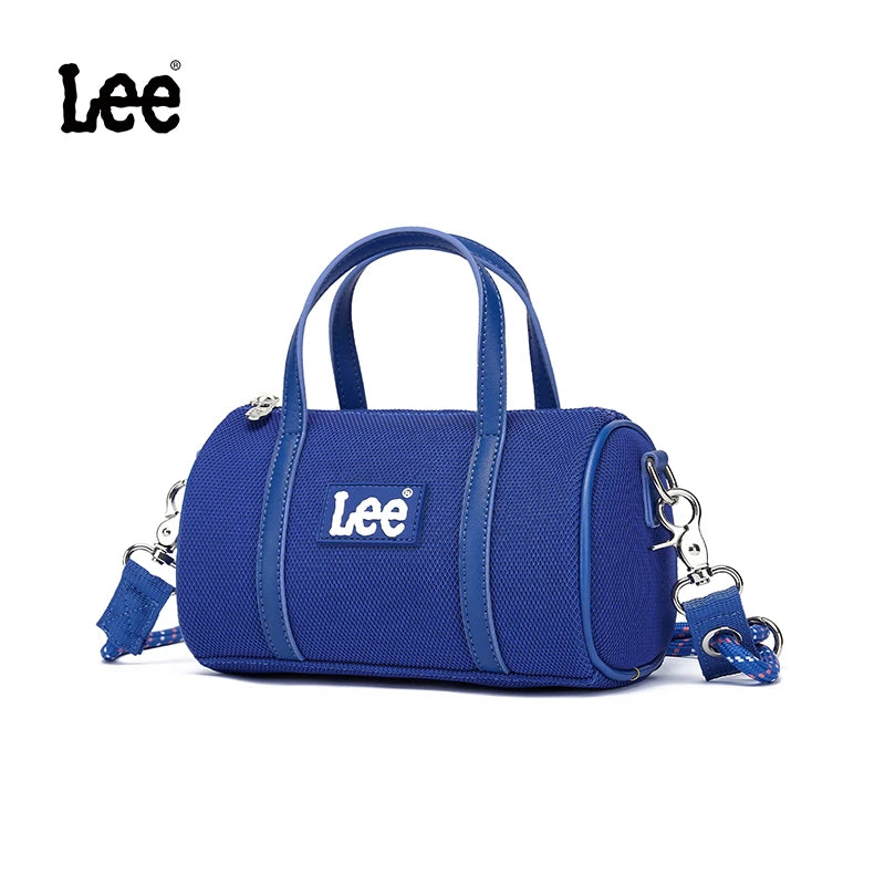 LEE Mini Classics Black Ladies Handbag Shoulder Bag Women Oxford Leather Strap Casual Small Travel Crossbody Bag Phone Pack