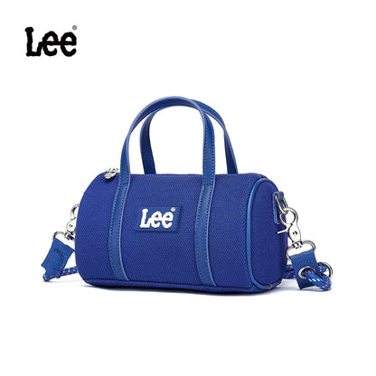 LEE Mini Classics Black Ladies Handbag Shoulder Bag Women Oxford Leather Strap Casual Small Travel Crossbody Bag Phone Pack