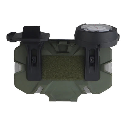 Tactical Militar Outdoor Survival Compass for MOLLE Mobile Phone Holder Navigation Board Foldable Admin Panel Hunting Vest Gear