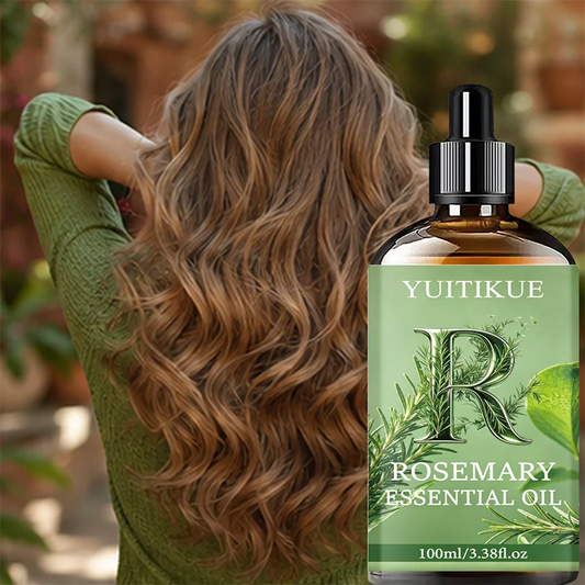 Rosemary Essential Oil Nourish Scalp Strengthen Hair Hydrating Skin Massage Oil Natural Aromatherapy Daily Body Hair Care
