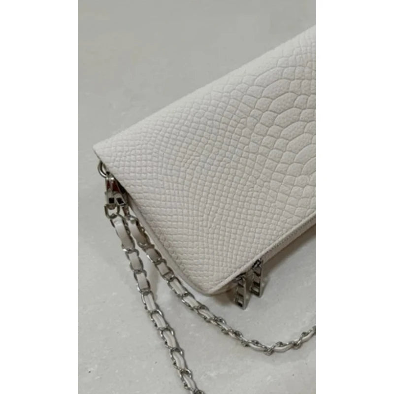 New Fashion Women Envelope Bag PU Leather Retro Crossbody Bag Luxury Design Ladies Shoulder Bag
