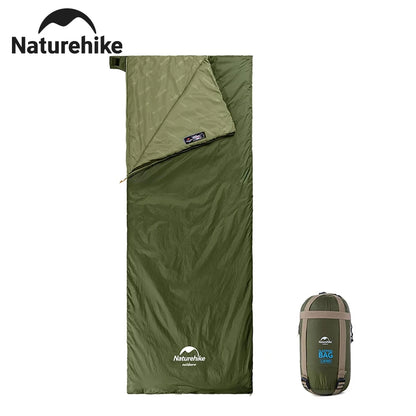 Naturehike Ultralight Sleeping Bag Large LW180 Envelope Backpacking Sleeping Bag Portable Waterproof Summer Camping Sleeping Bag