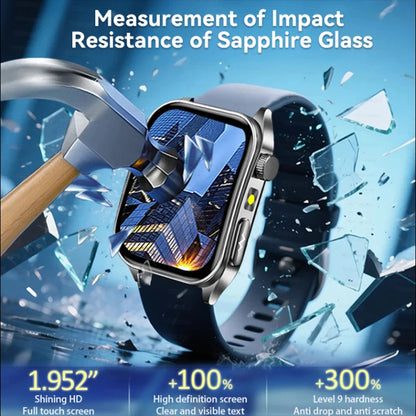 2026New ECG+PPG Clock Health Trackr 2.0 inch Uric Acid Blood lipids Pressure Smart Watch Body Analysis Voice call Smartwatch Men