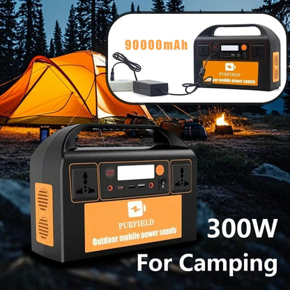 42000mAh/68000mAh Portable Power Station 150W/300W Outdoor Emergency Power Supply Power Bank Generator DC output Battery Charger