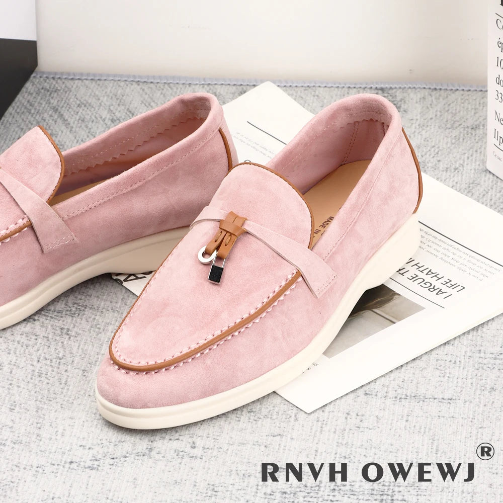 Not Logo Women's Adult Summer Rubber Casual Stitching Flats Sandals - Low Price
