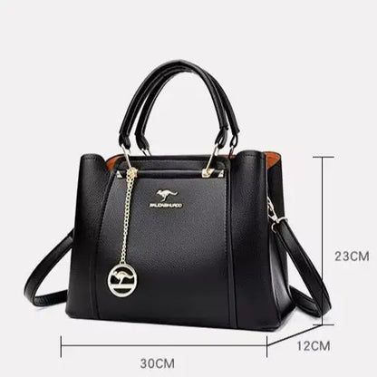 2024 Luxury Women Designer 3 Layers Shoulder Crossbody Sac Ladies Large Capacity Leather Handbags Shopper Brand Messenger Totes