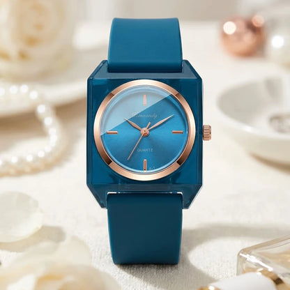 1Pc Unisex Jewelry Watch Women's Wristwatch Accessories Royal Blue Fashion Business Elegant Classic Exquisite Retro Bracelet Y2K Party Gathering Daily Wear Birthday Holiday Gift Travel Vacation Music Festival Perfect Gift