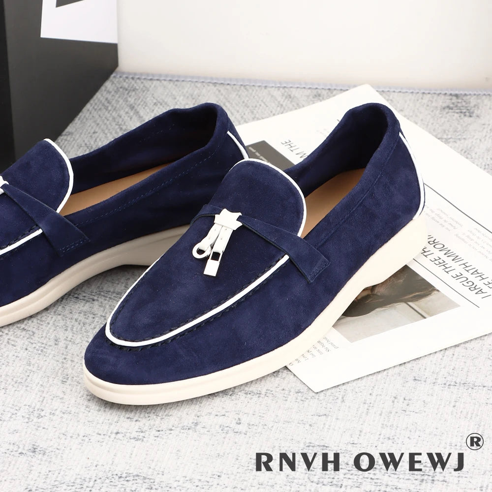 Not Logo Women's Adult Summer Rubber Casual Stitching Flats Sandals - Low Price