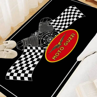 M-Moto G-Guzzi Kitchen Mat Kids Room Bedroom Decoration Balcony Anti-Slip Doormat Living Room Alfombra