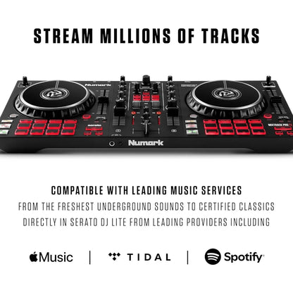Brand new fast shipping Mixtrack Pro FX Serato DJ Controller with 2 Decks, Mixer, Effects Paddles and Audio Interface