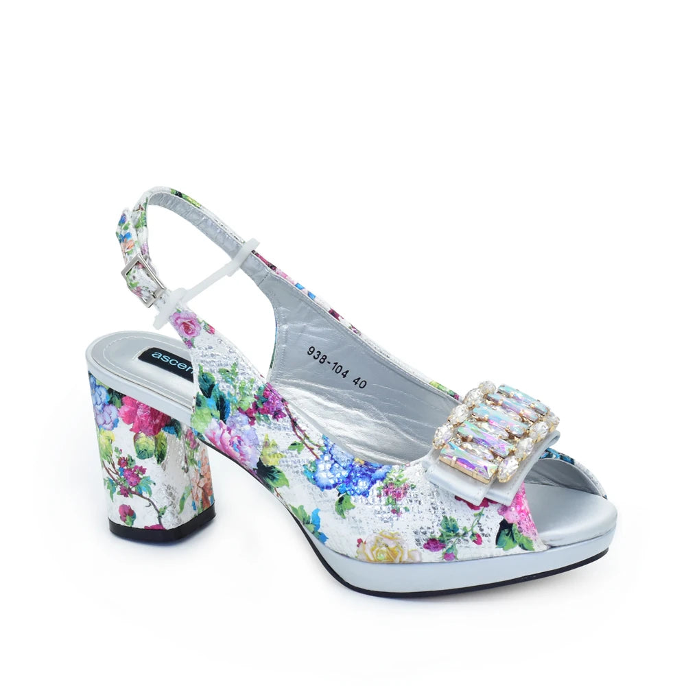 New Arrival Women Shoes and Bag Set To Match African Ladies Bag and Shoe Set Nigeria Party Pumps Decorated with Rhinestone