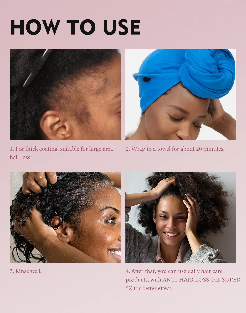 Hair Growth Essential Oil Hair Batana Faster Strengthening Oil Hair Africa Crazy Cream Repair Scalp Anti-hair loss Scalp Care