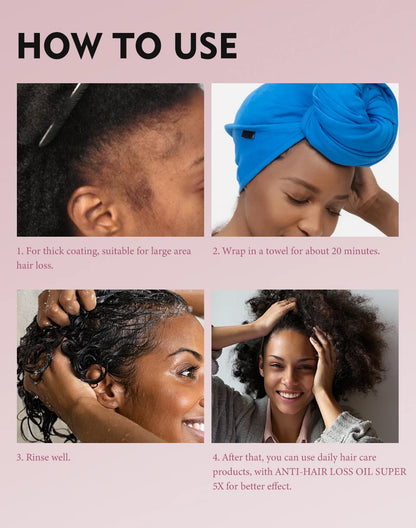 Hair Growth Essential Oil Hair Batana Faster Strengthening Oil Hair Africa Crazy Cream Repair Scalp Anti-hair loss Scalp Care