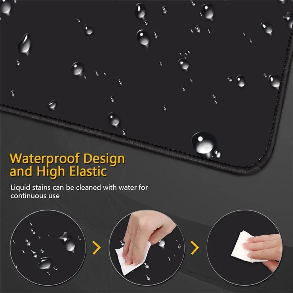 B-Bruce L-Lee Li Xiaolong K-Kung F-Fu Mouse Pad Mousepad HD Printing Computer Gamers Locking Edge Non-slip Mouse Pad XXL90x40cm