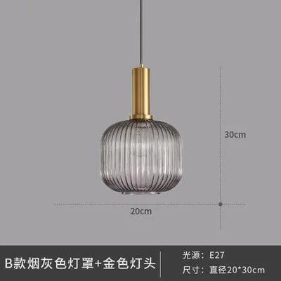 Modern LED Nordic Glass Pendant Lights Fixtures Bedroom Dinning Living Room Light Hanging Lamp Hanglamp Luminaire