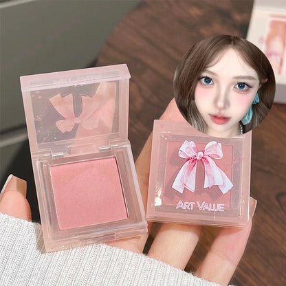 ART VALUE Makeup Sets Include 4Pcs Velvet Matte Lip Mud,1 Pc Blush Palette And 1 Necklace Gift Cosmetics Kits Lasting Lipgloss