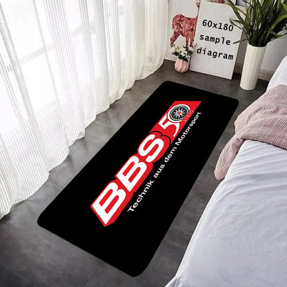House Entrance Doormat BBS Wheel HubHallway Carpet Living Room Rugs Foot Carpets Bathroom Rug Floor Mats Non-slip Home Decor