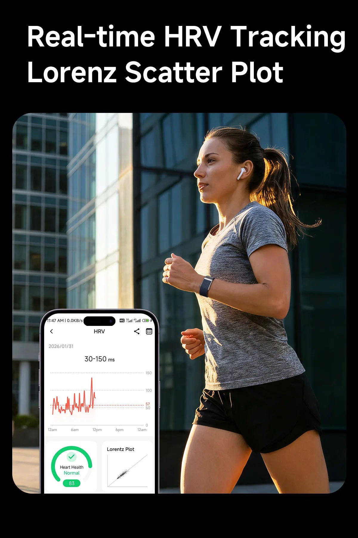2026 New Nursing Grade Smart Bracelet VWAR Loop Life SpO2 Blood Lipid Uric Acid ECG+PPG Waterproof Band Sport Fitness Tracker